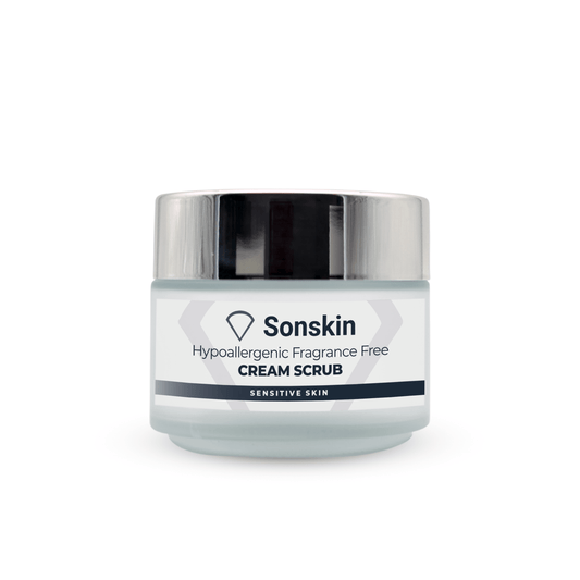 Sonskin Hypoallergenic Cream Scrub